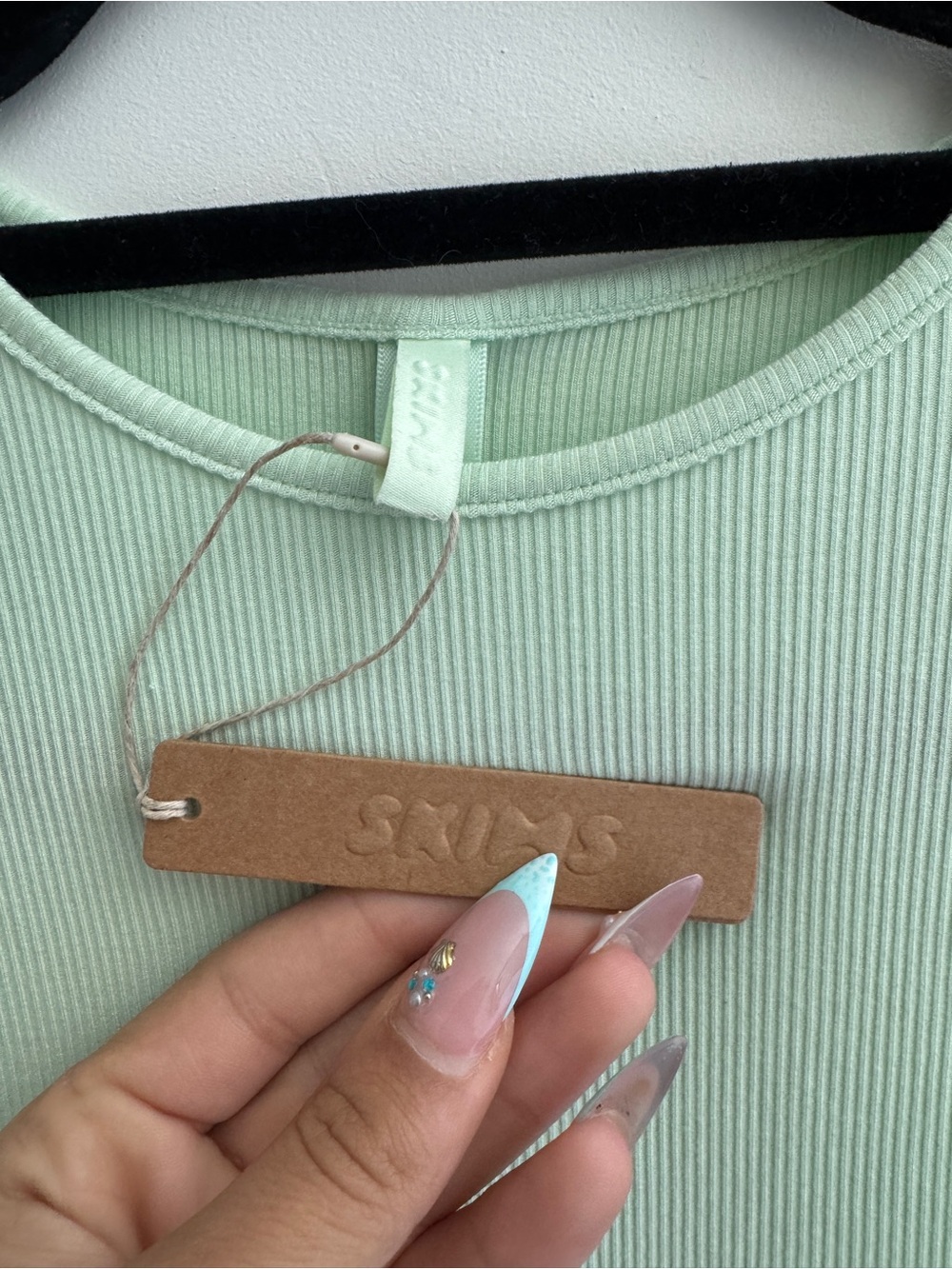 SKIMS soft lounge sleeveless dress honey dew - Picture 3 of 4
